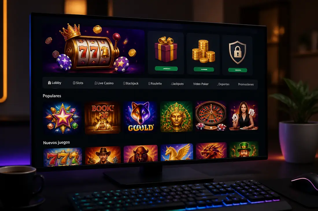Guía casinos online México 2026 juegos y bonos