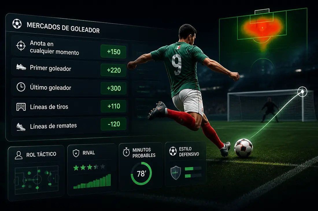 mercados de goleadores del fútbol mexicano y momios
